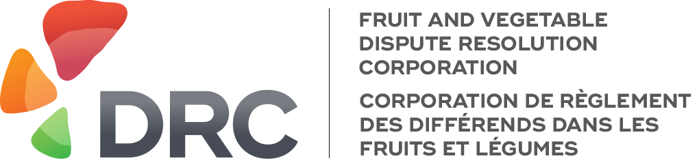 DRC Fruit and Vegetable Dispute Resolution Corporation Logo